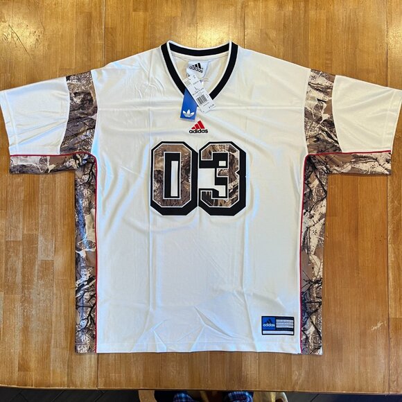 ADIDAS Originals Camo Football Jersey - Picture 2 of 8